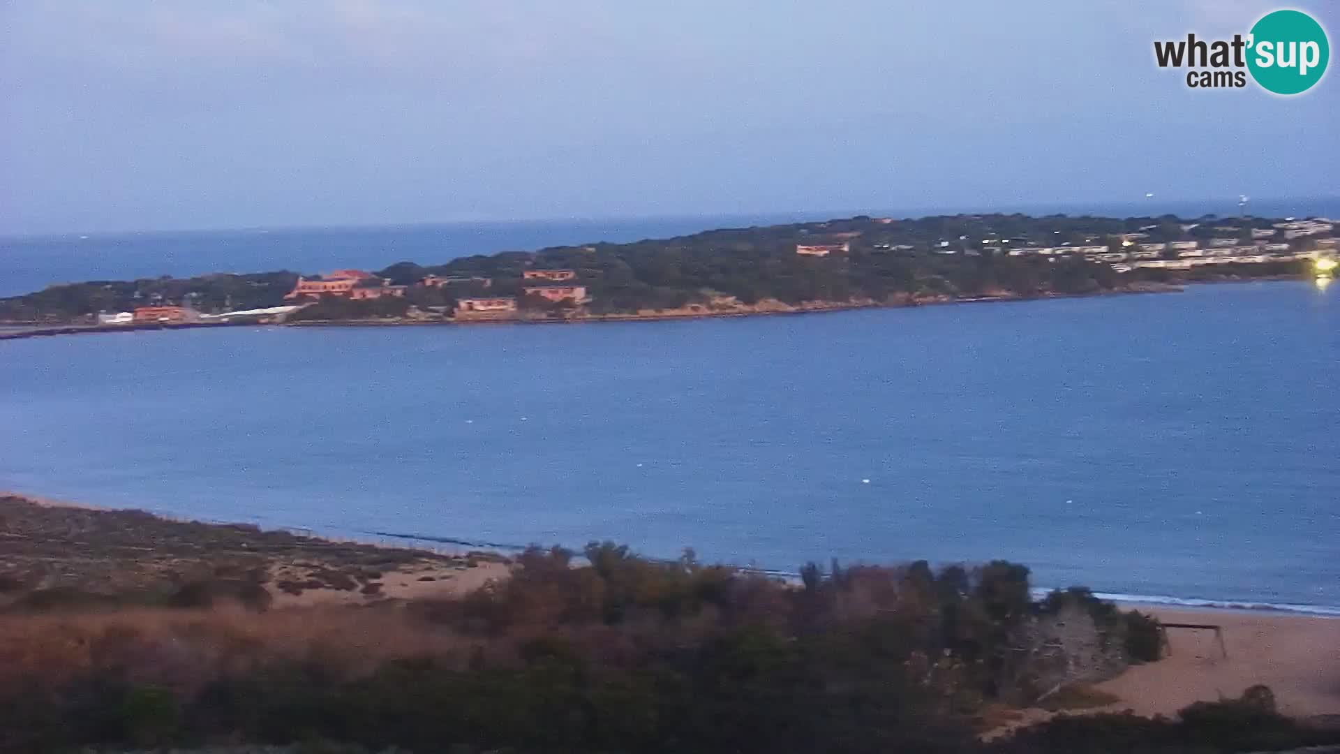 Spletna kamera plaža Porto Pollo Sardinija v živo