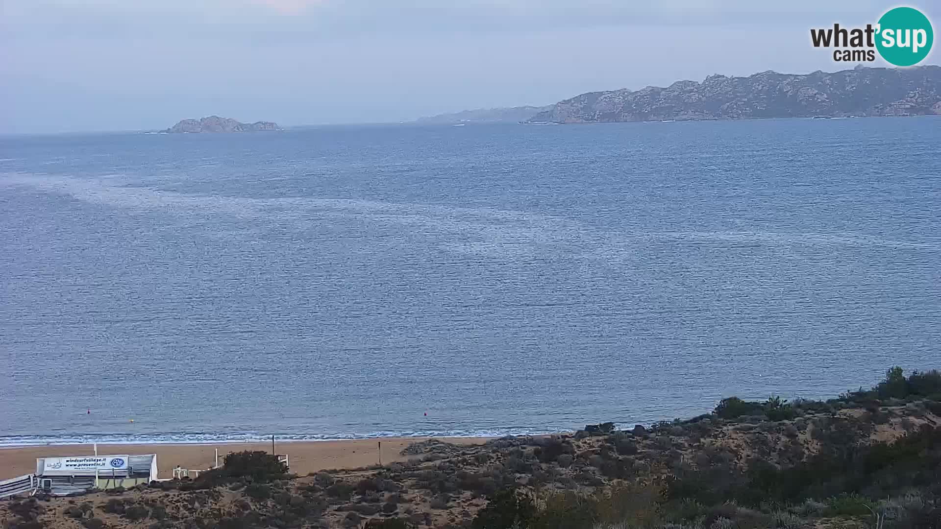 Spletna kamera plaža Porto Pollo Sardinija v živo