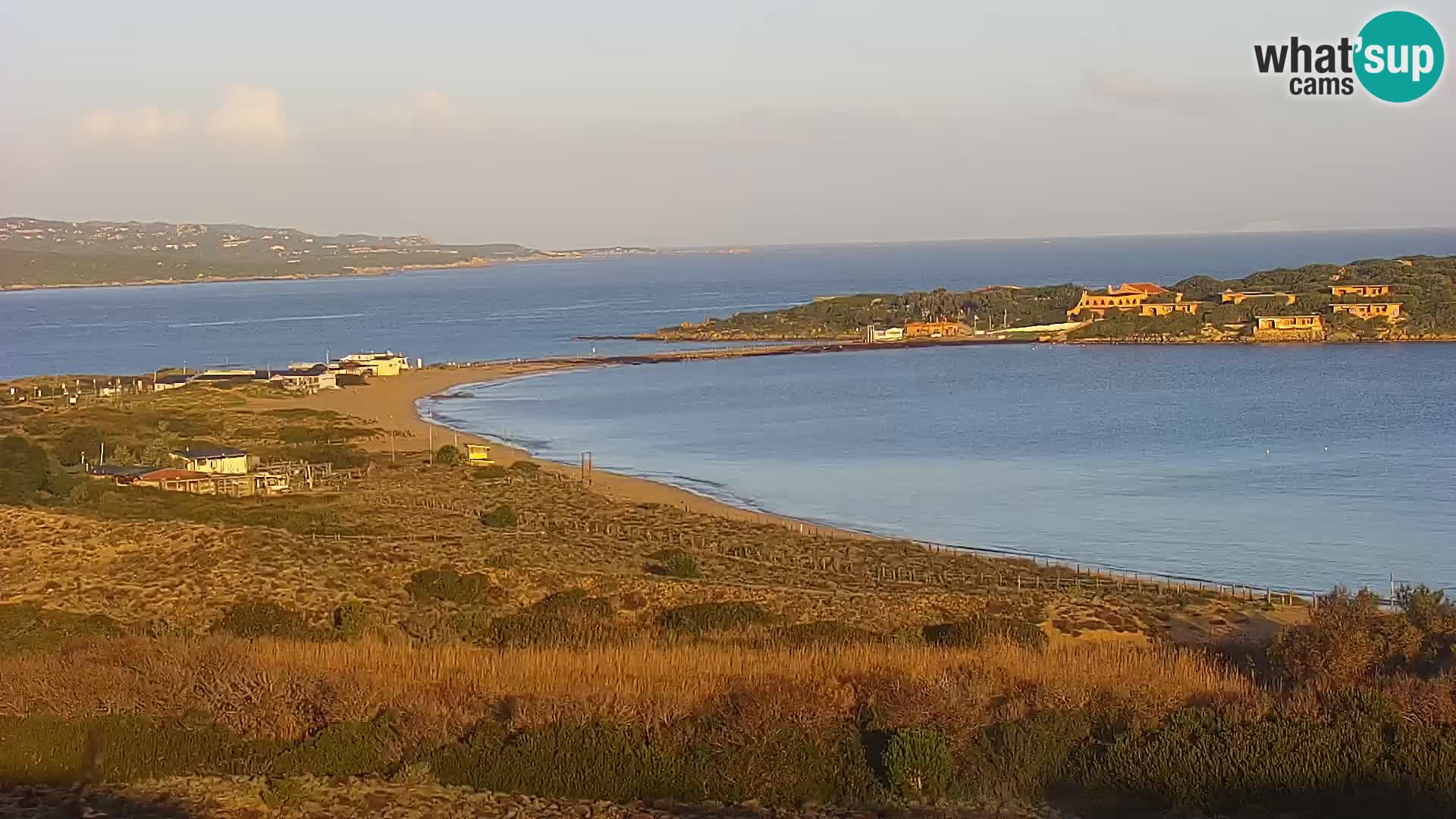 Webcam Porto Pollo spiaggia Sardegna livecam