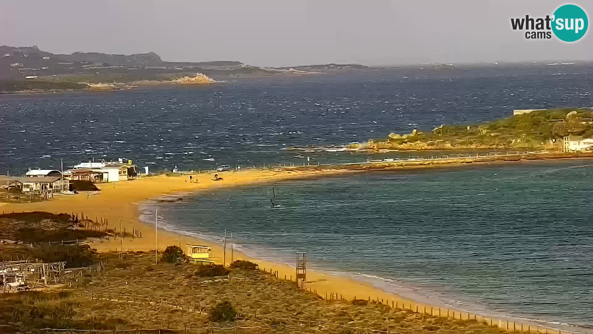 Webcam Strand Porto Pollo Sardinien live kamera