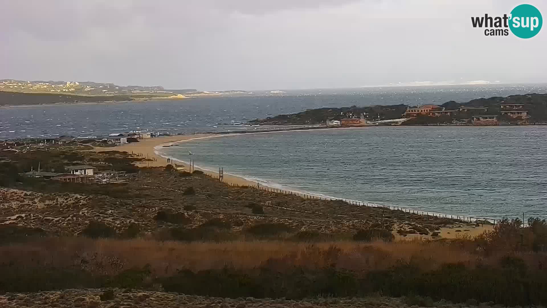 Webcam Strand Porto Pollo Sardinien live kamera