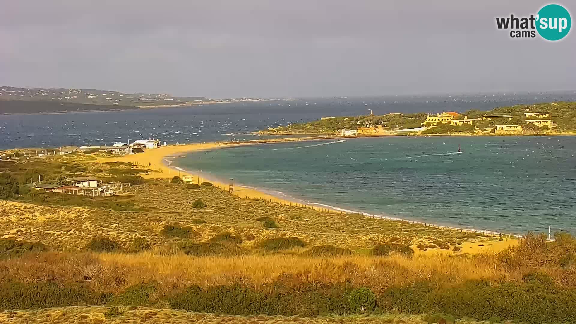 Webcam Strand Porto Pollo Sardinien live kamera