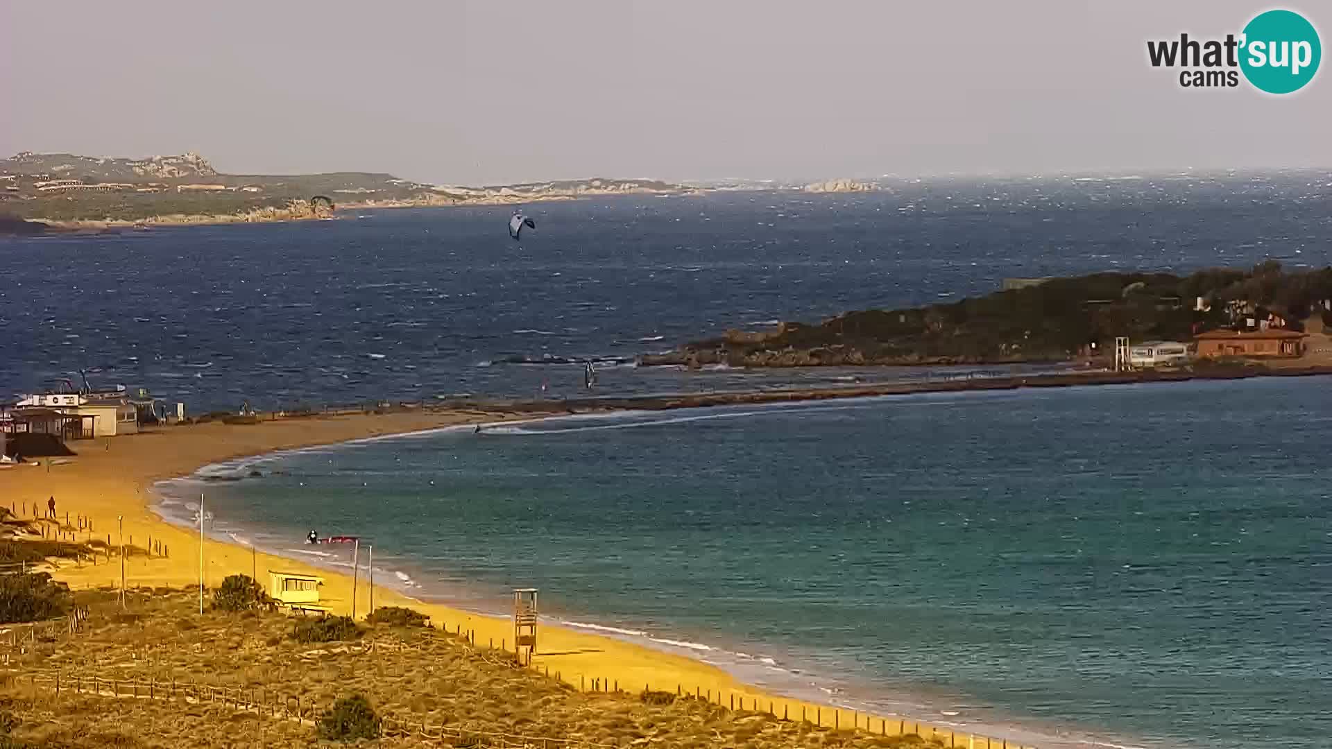 Spletna kamera plaža Porto Pollo Sardinija v živo