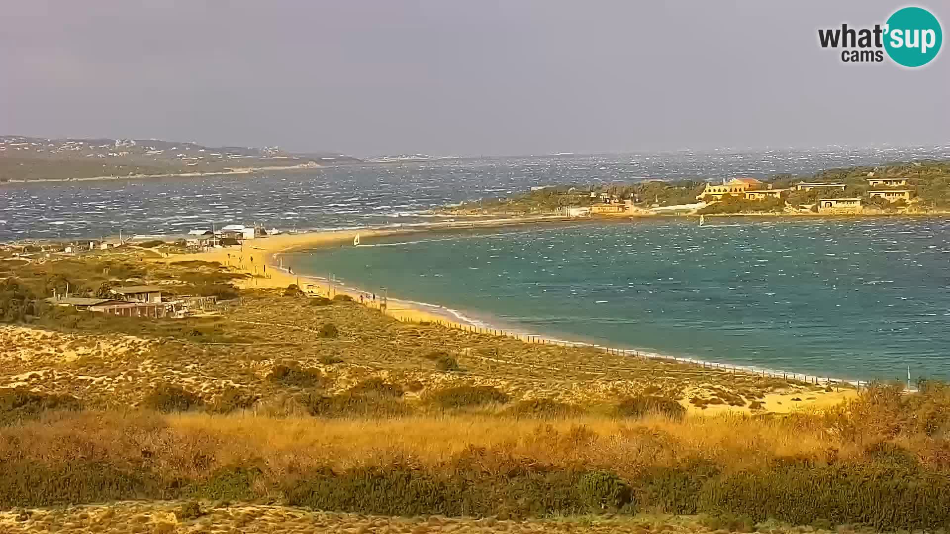 Webcam Strand Porto Pollo Sardinien live kamera