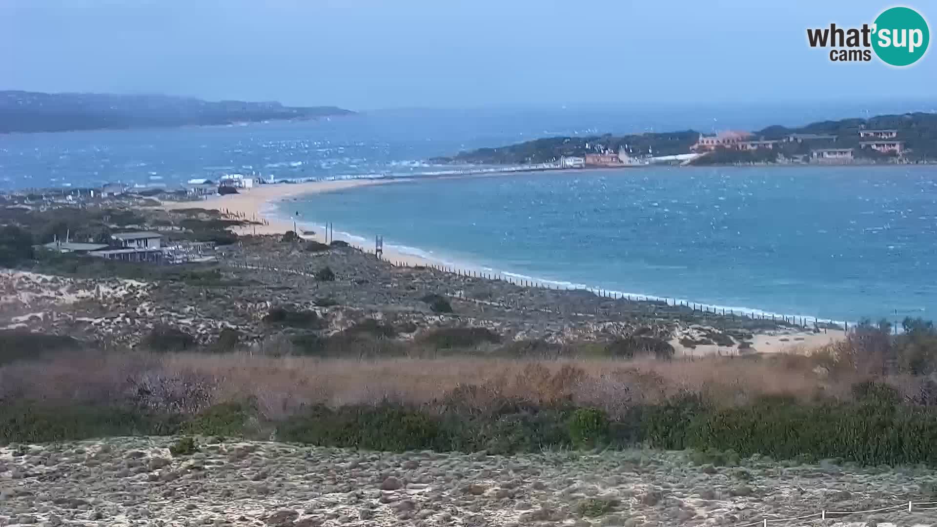 Webcam Strand Porto Pollo Sardinien live kamera