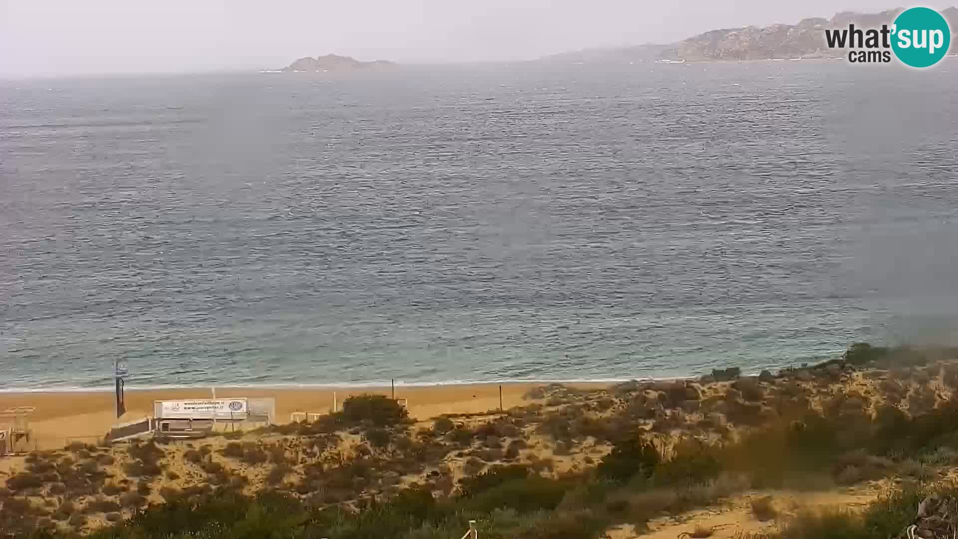 Webcam Strand Porto Pollo Sardinien live kamera