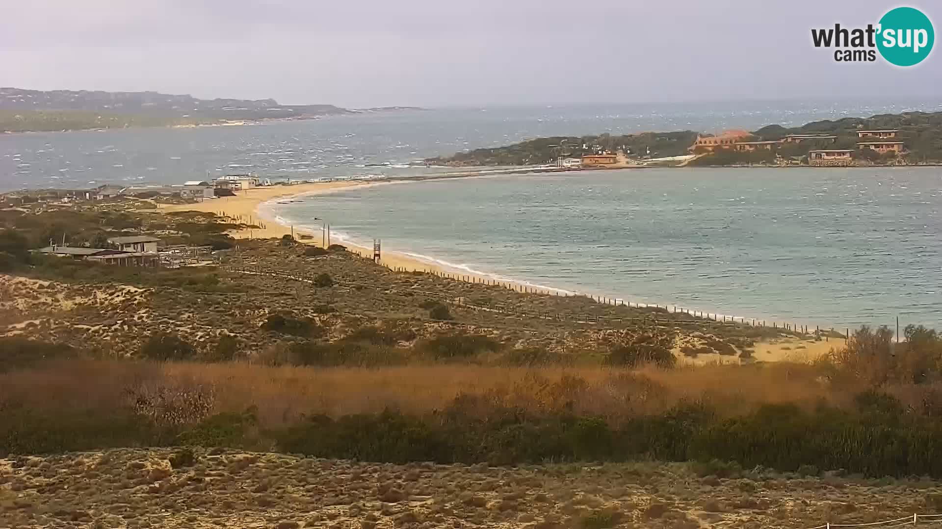 Spletna kamera plaža Porto Pollo Sardinija v živo