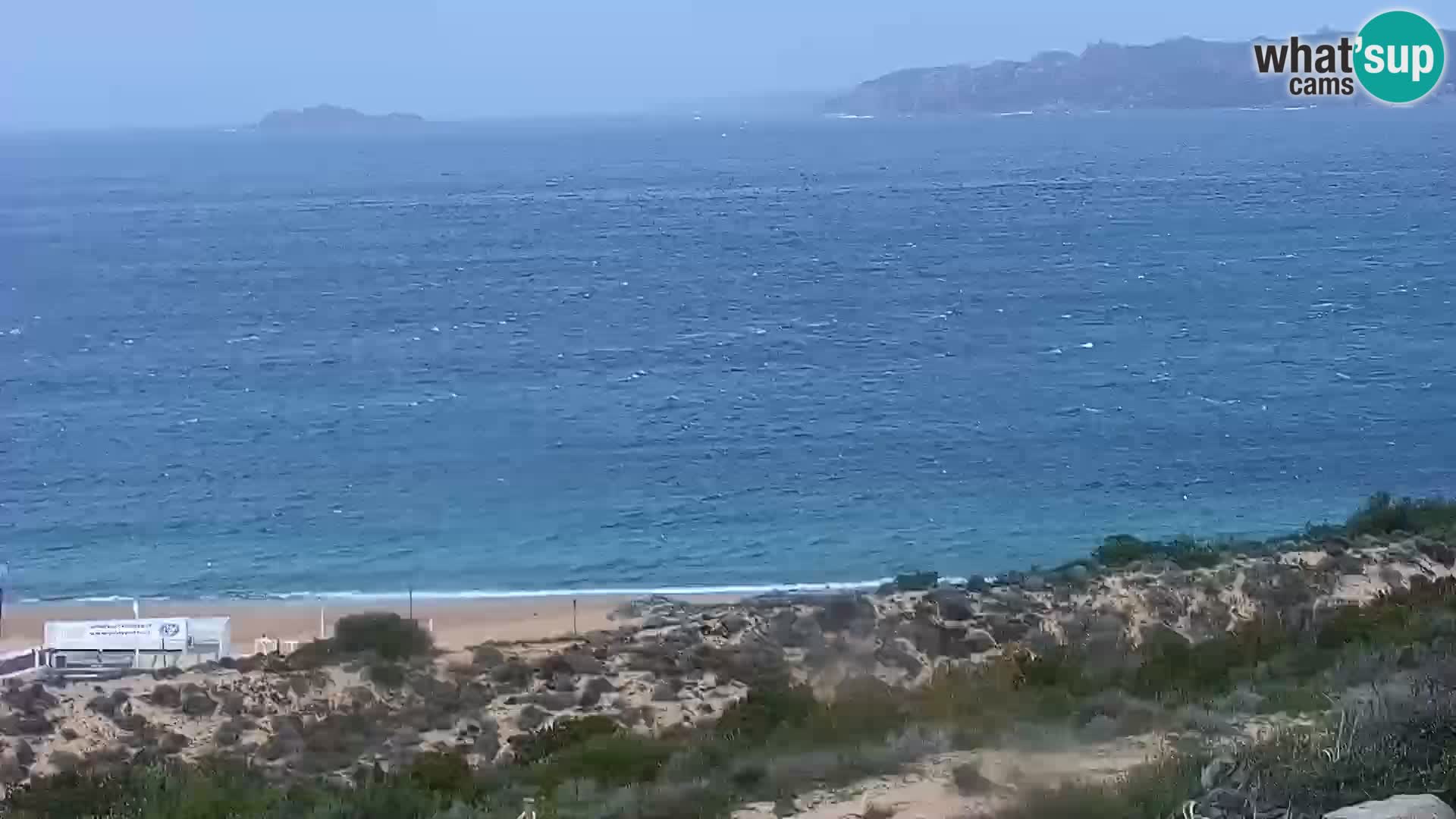 Spletna kamera plaža Porto Pollo Sardinija v živo