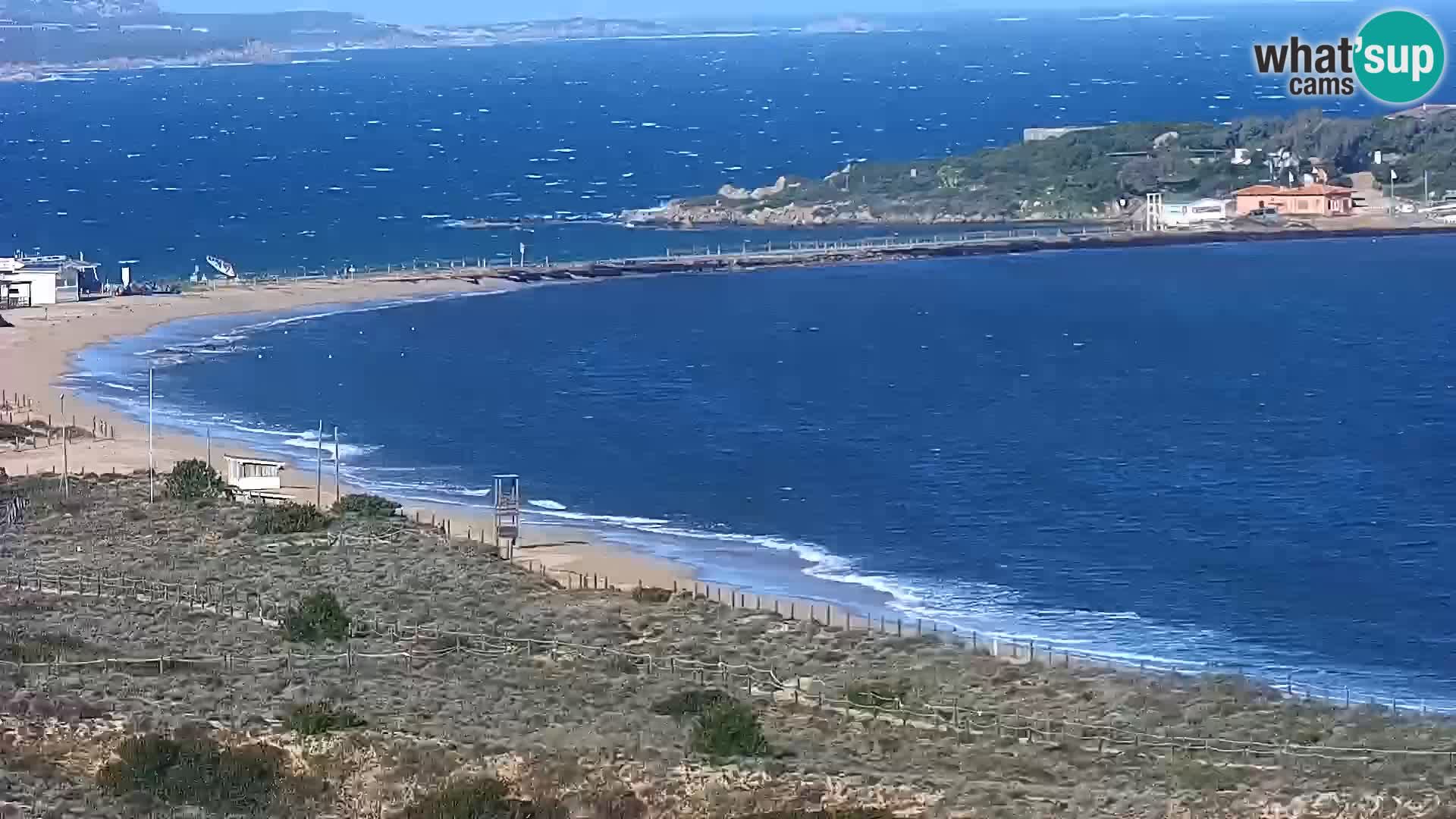 Livecam Porto Pollo plage Sardaigne webcam