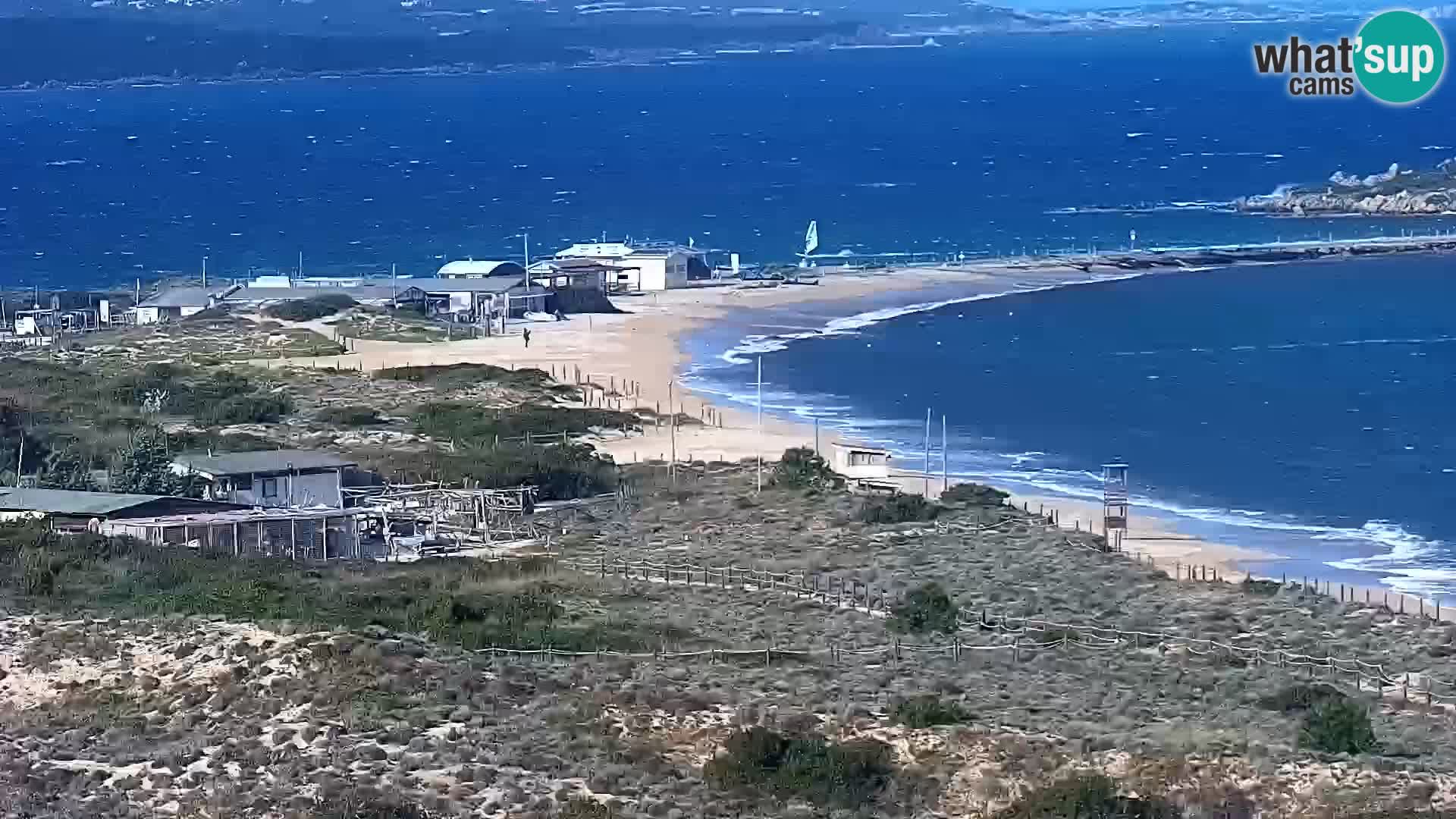 Livecam Porto Pollo plage Sardaigne webcam