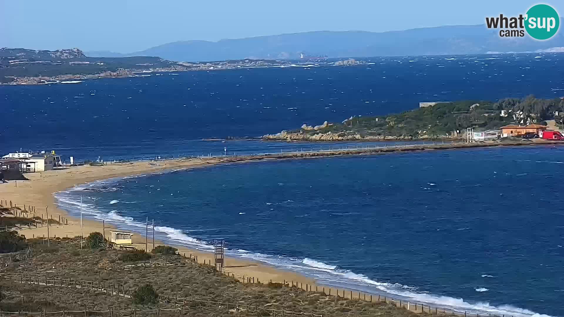 Webcam Porto Pollo le Dune | spiaggia Sardegna