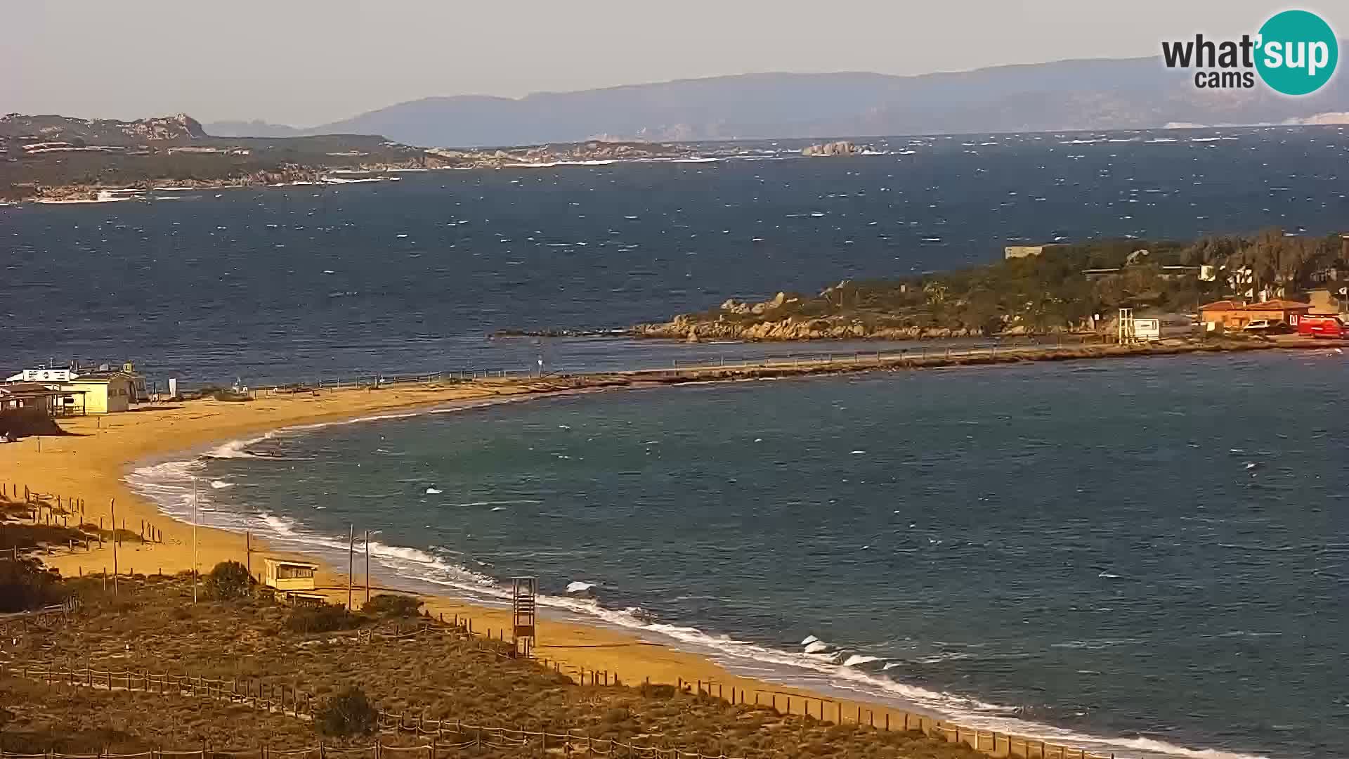 Webcam Porto Pollo le Dune | spiaggia Sardegna