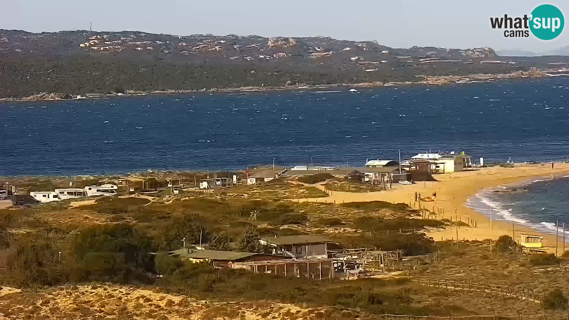 Webcam Porto Pollo le Dune | spiaggia Sardegna