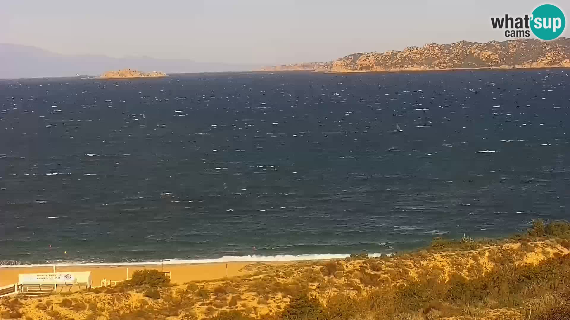 Webcam Porto Pollo le Dune | spiaggia Sardegna