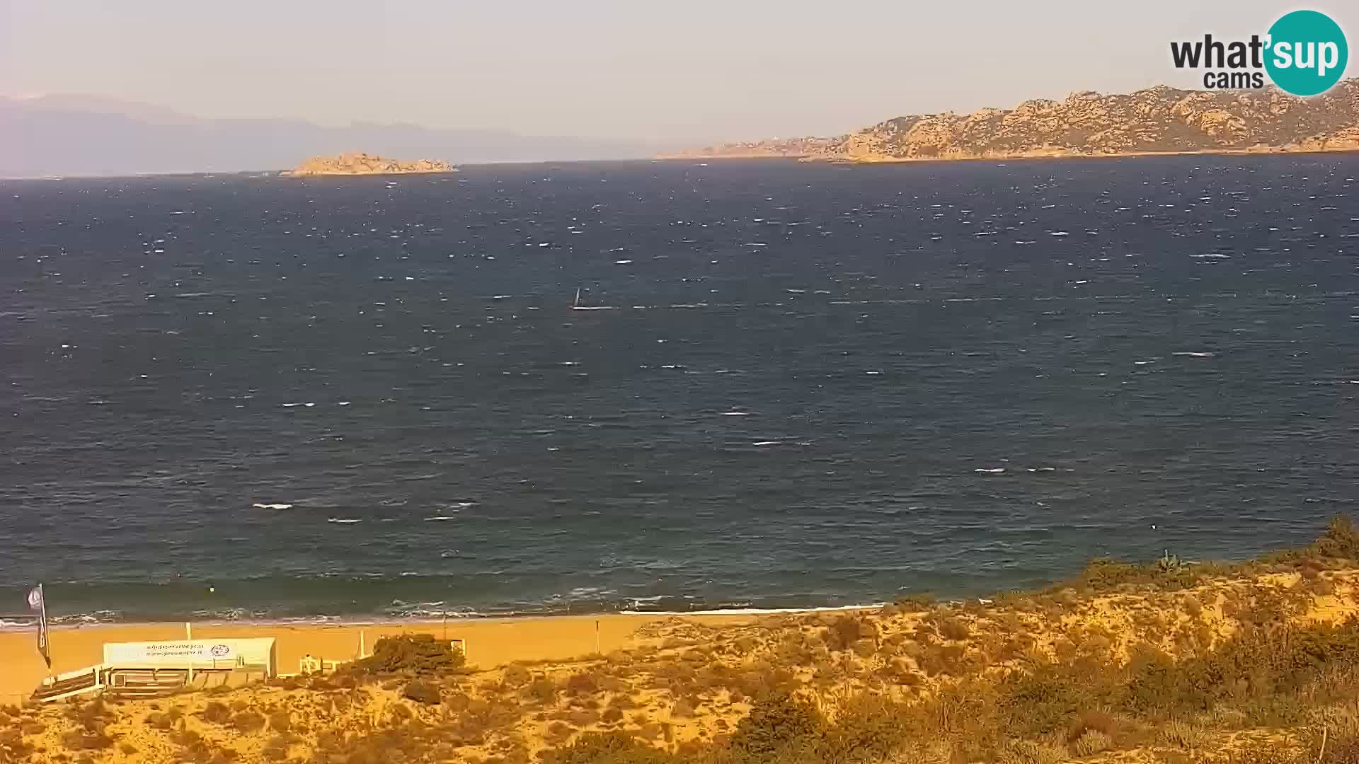 Webcam Porto Pollo le Dune | spiaggia Sardegna