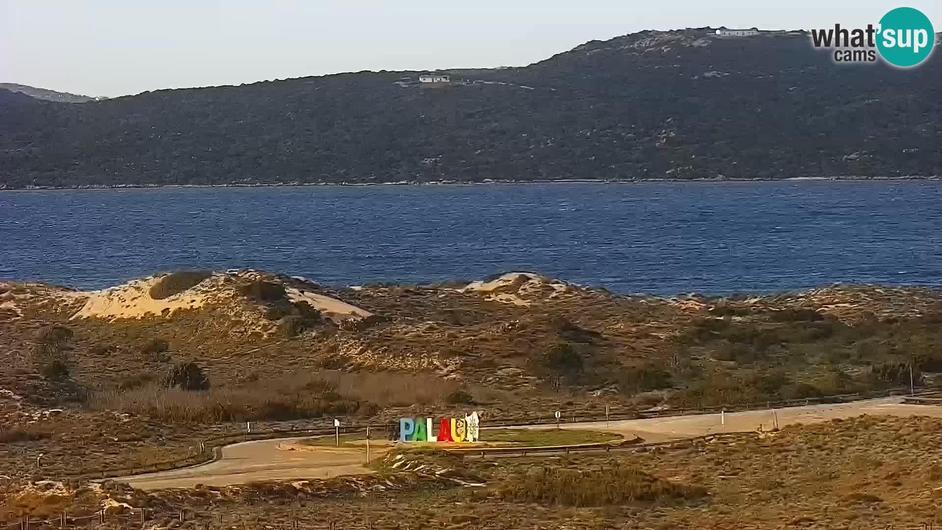 Camera en vivo Porto Pollo playa Cerdeña