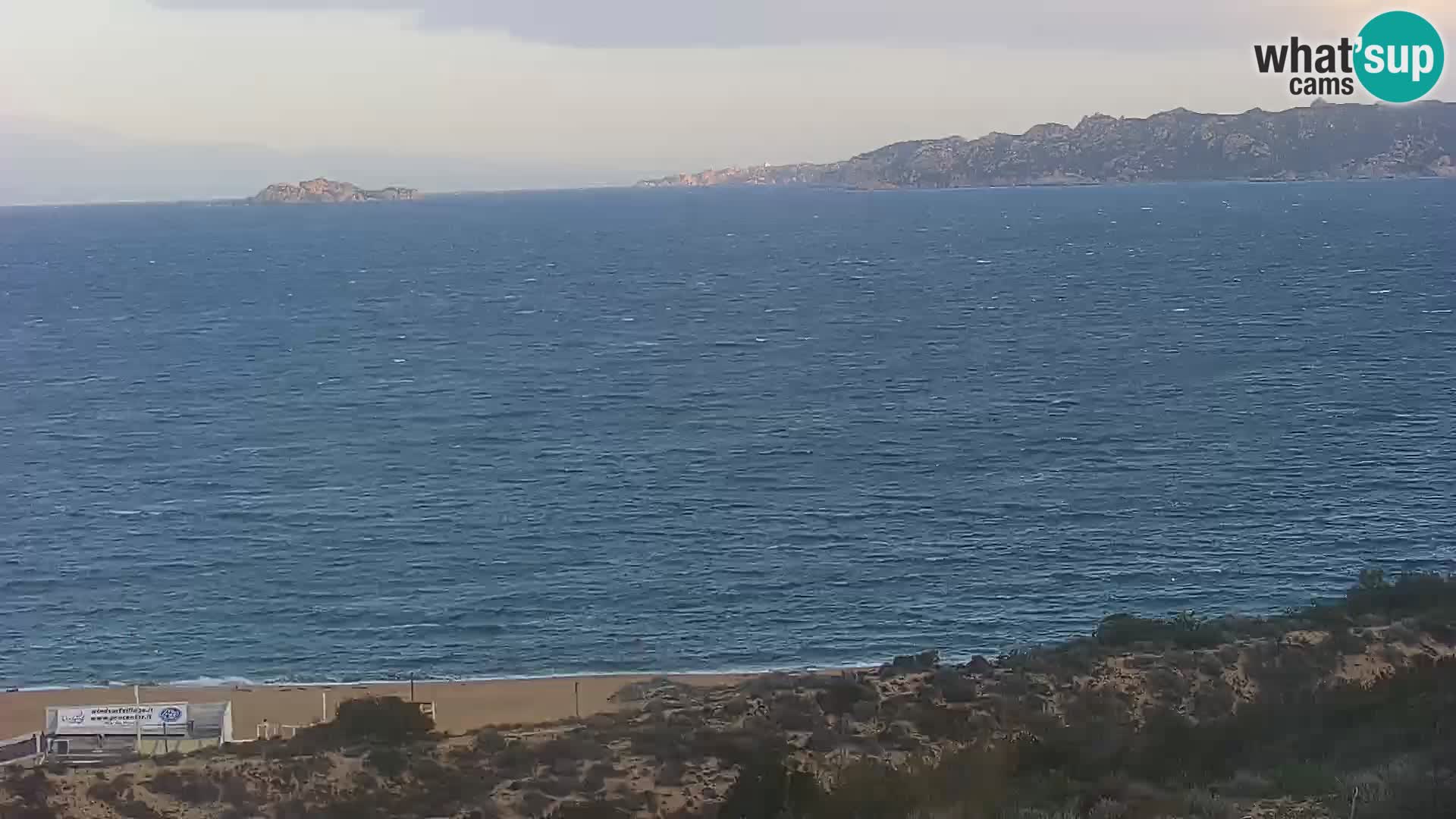 Livecam Porto Pollo plage Sardaigne webcam