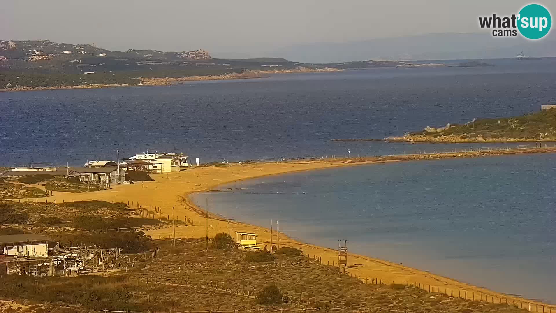 Webcam Porto Pollo spiaggia Sardegna livecam