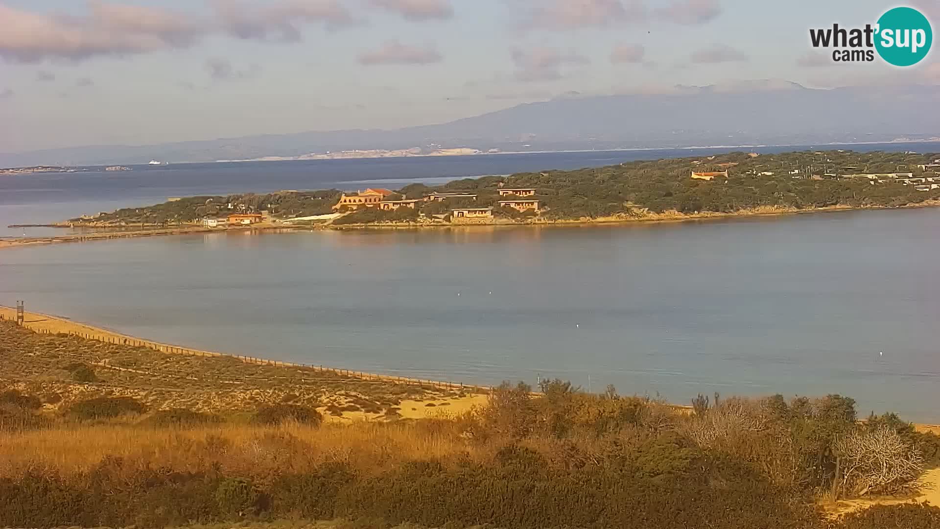 Spletna kamera plaža Porto Pollo Sardinija v živo