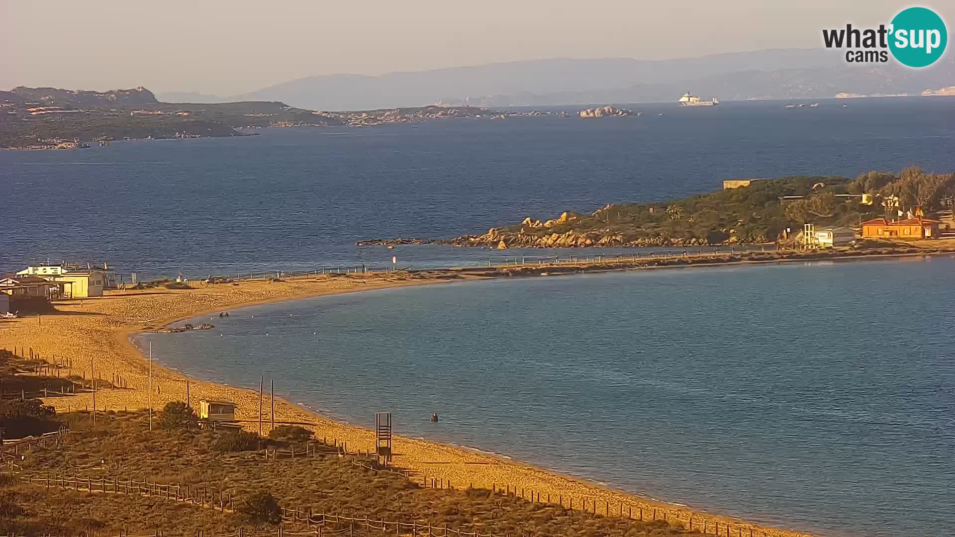 Webcam Porto Pollo spiaggia Sardegna livecam