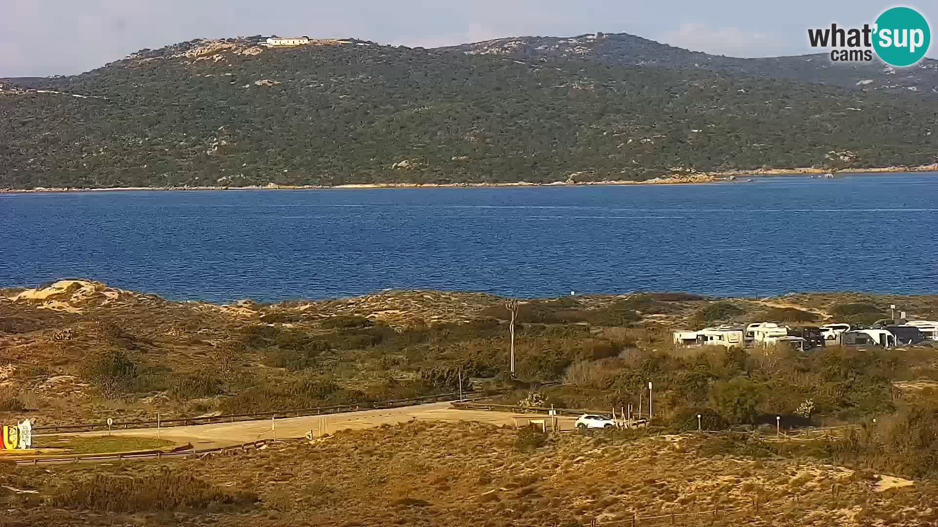 Webcam Porto Pollo spiaggia Sardegna livecam