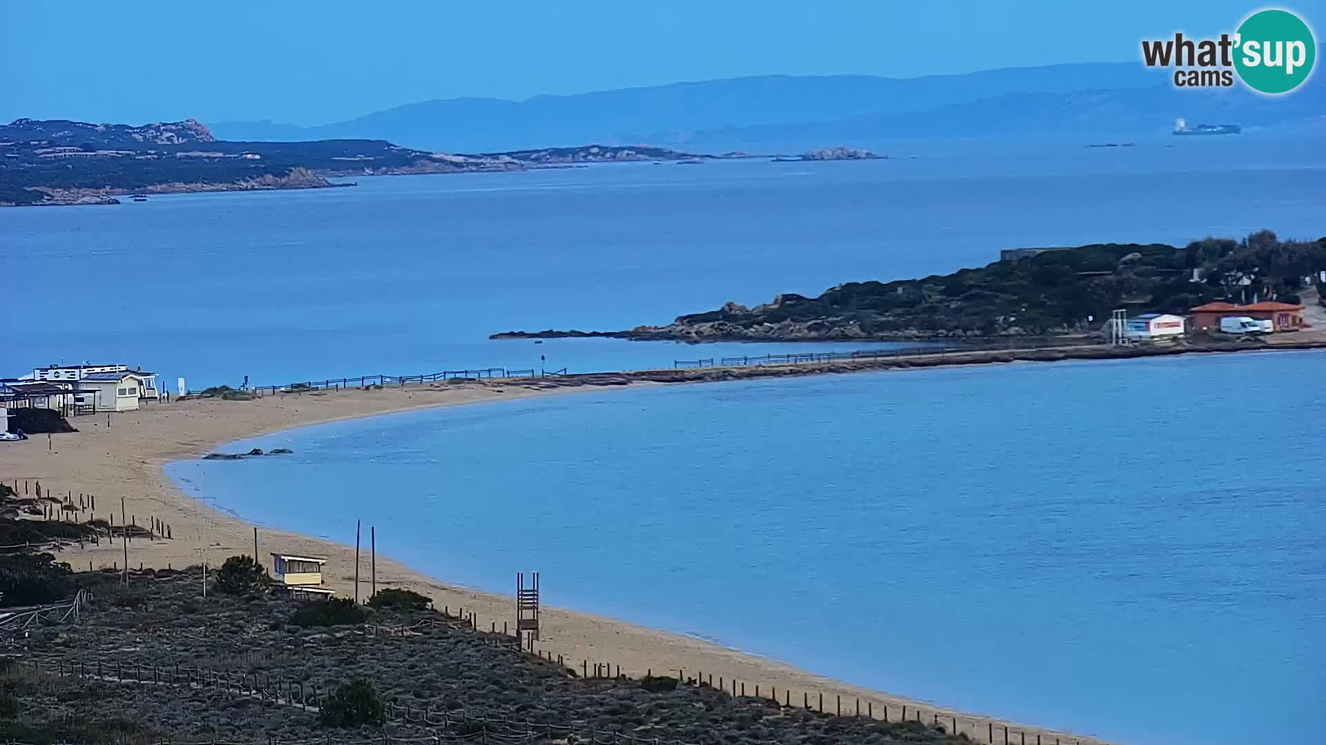 Spletna kamera plaža Porto Pollo Sardinija v živo