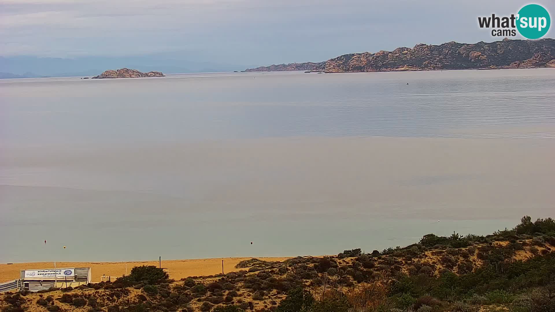 Spletna kamera plaža Porto Pollo Sardinija v živo