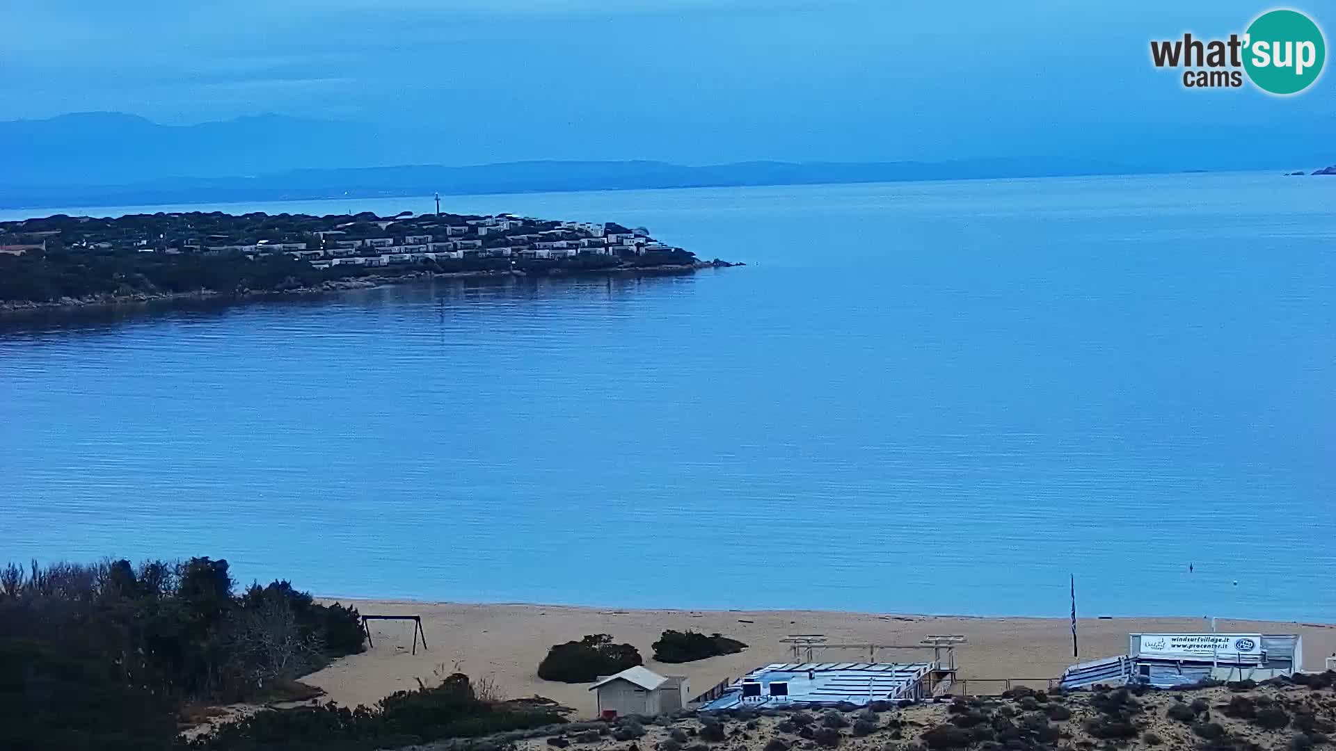 Webcam Porto Pollo le Dune | spiaggia Sardegna