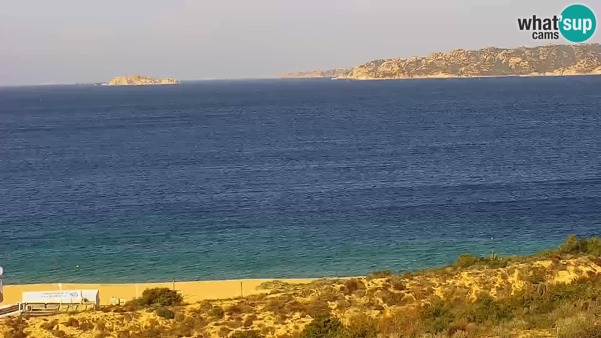 Spletna kamera plaža Porto Pollo Sardinija v živo