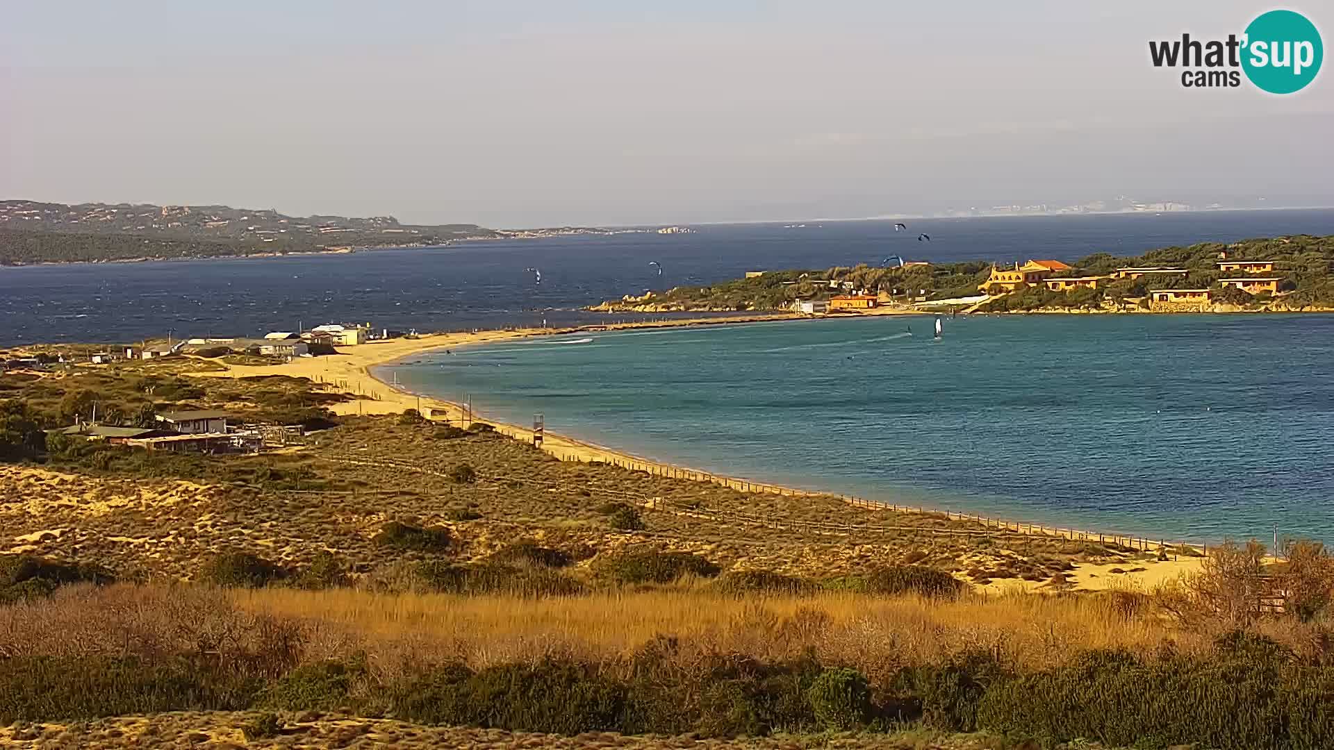 Webcam Strand Porto Pollo Sardinien live kamera