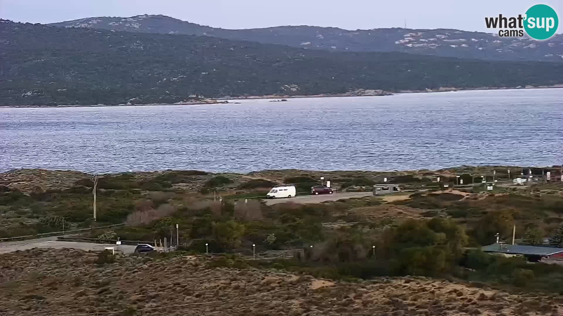 Livecam Porto Pollo plage Sardaigne webcam