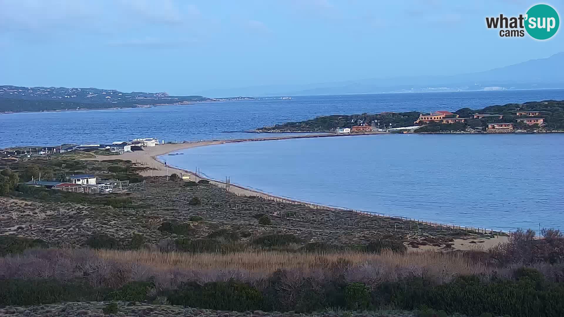 Spletna kamera plaža Porto Pollo Sardinija v živo