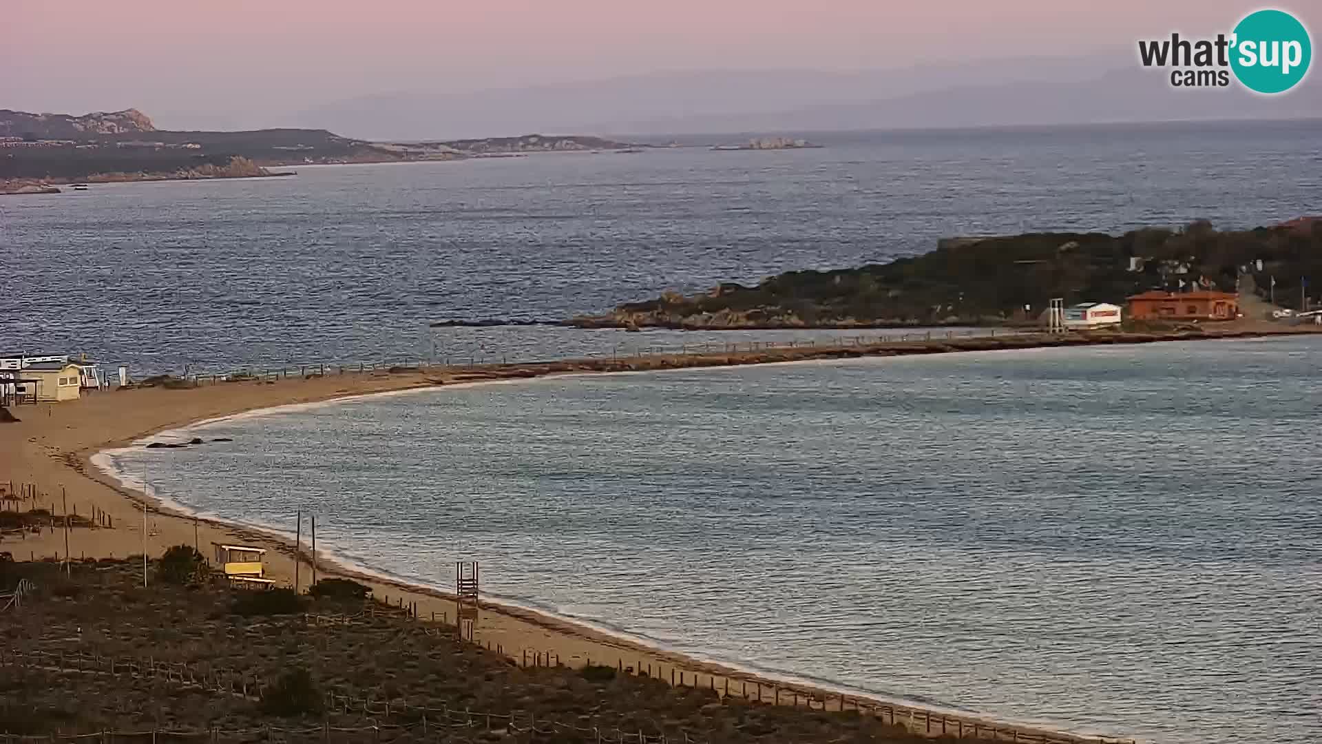 Webcam Porto Pollo le Dune | spiaggia Sardegna