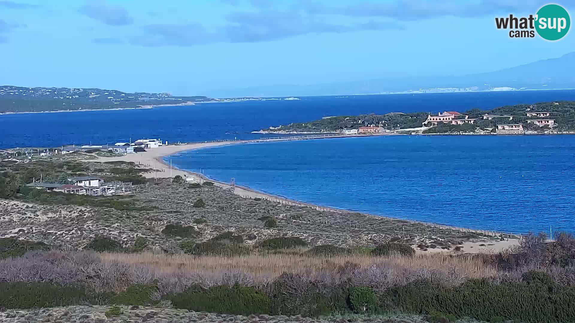 Webcam Strand Porto Pollo Sardinien live kamera