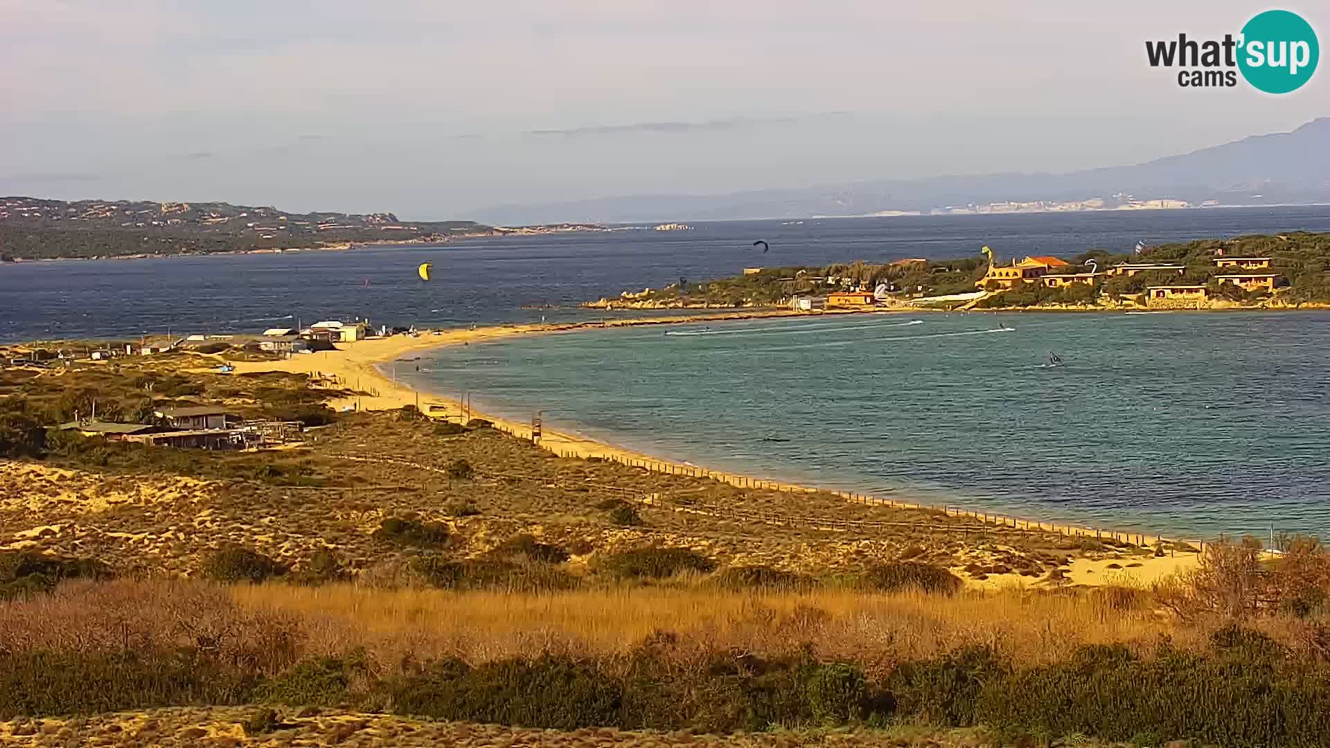 Spletna kamera plaža Porto Pollo Sardinija v živo