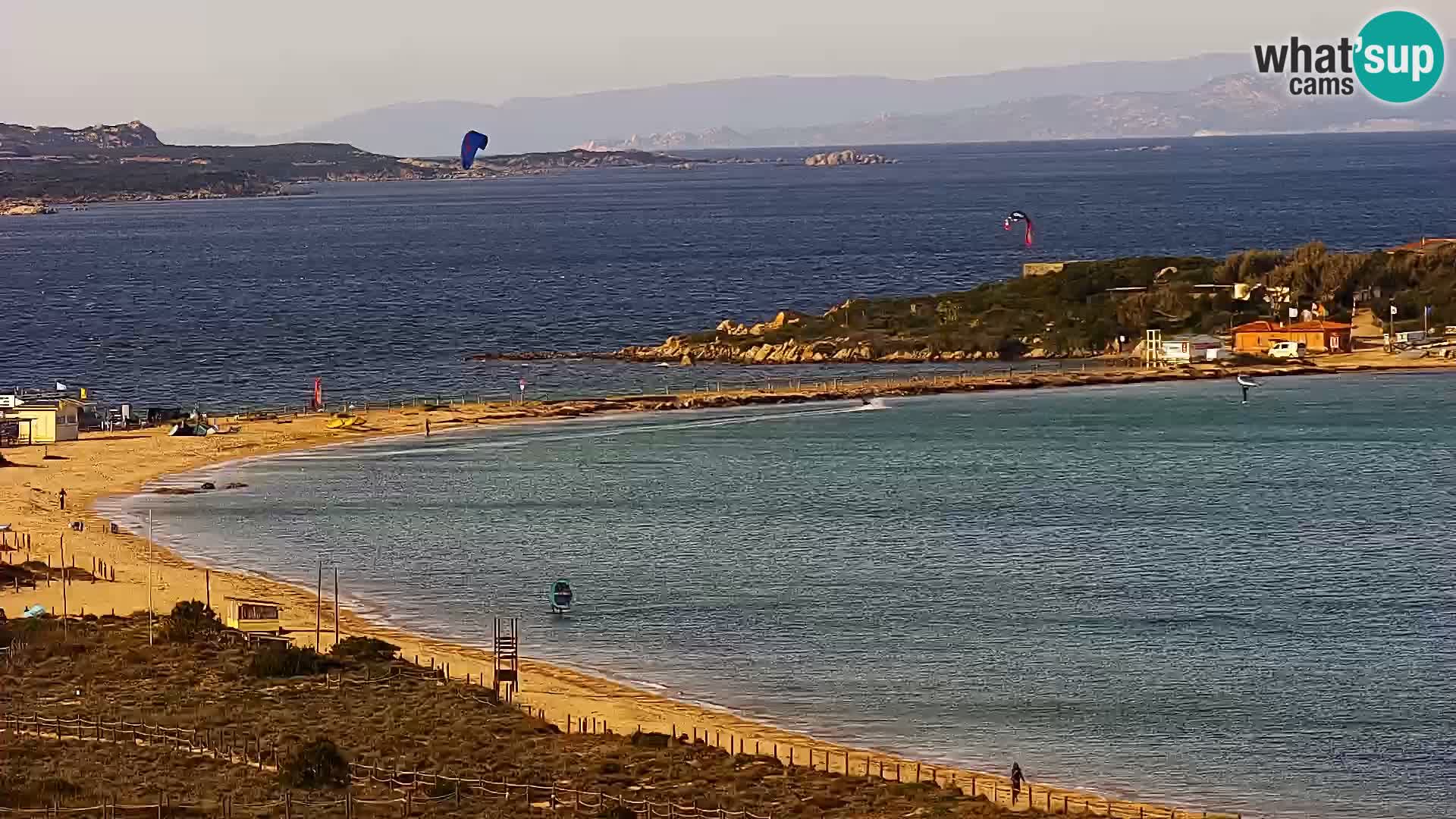 Spletna kamera plaža Porto Pollo Sardinija v živo