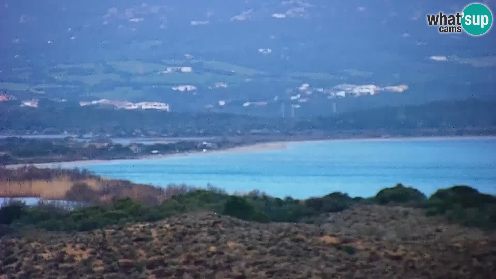 Spletna kamera plaža Porto Pollo Sardinija v živo