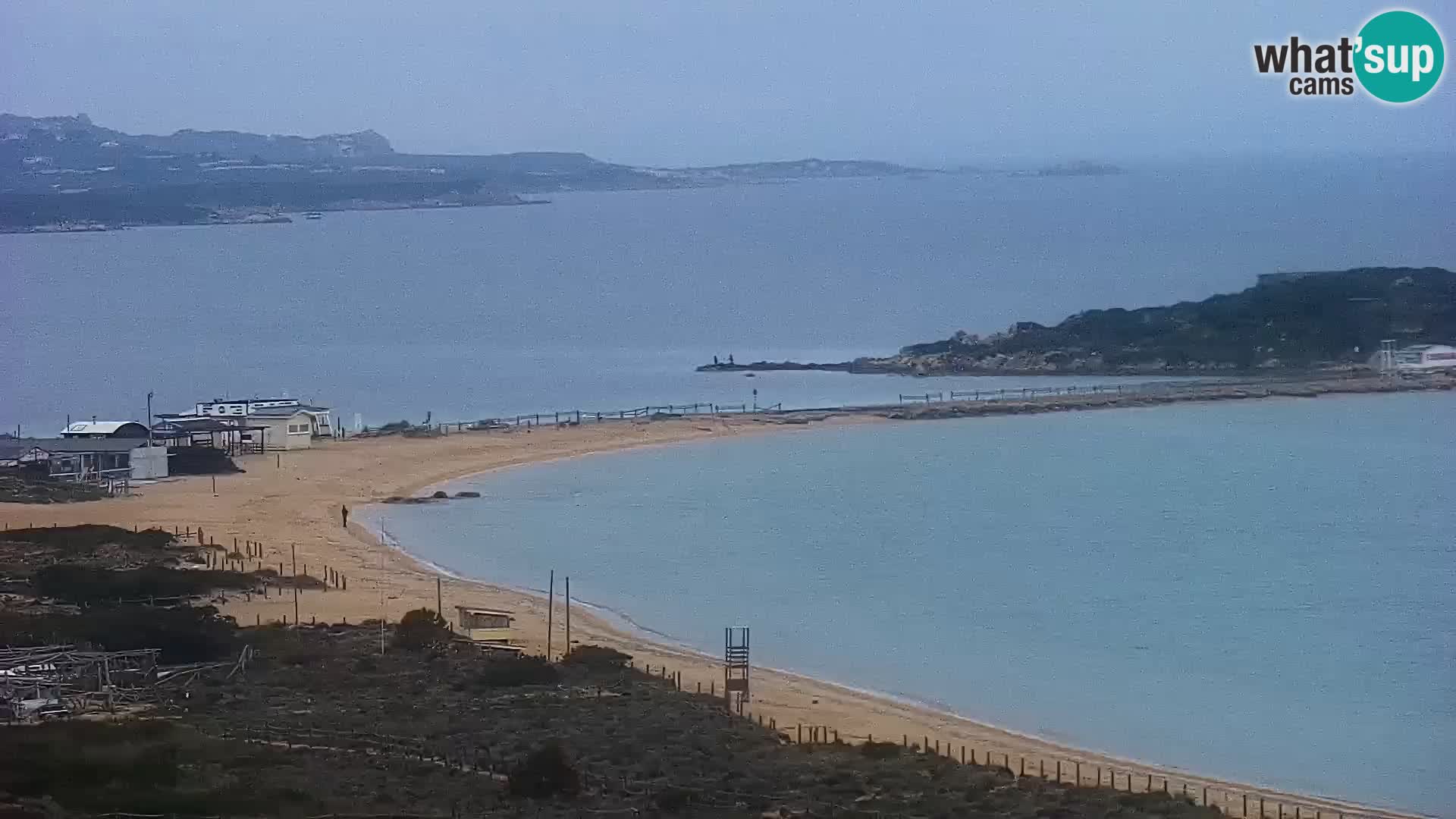 Webcam Porto Pollo le Dune | spiaggia Sardegna