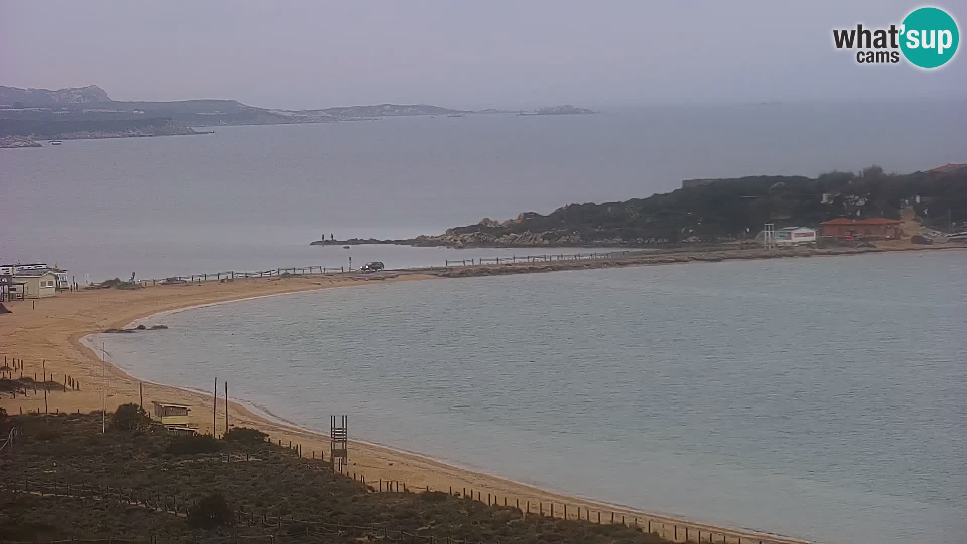 Spletna kamera plaža Porto Pollo Sardinija v živo