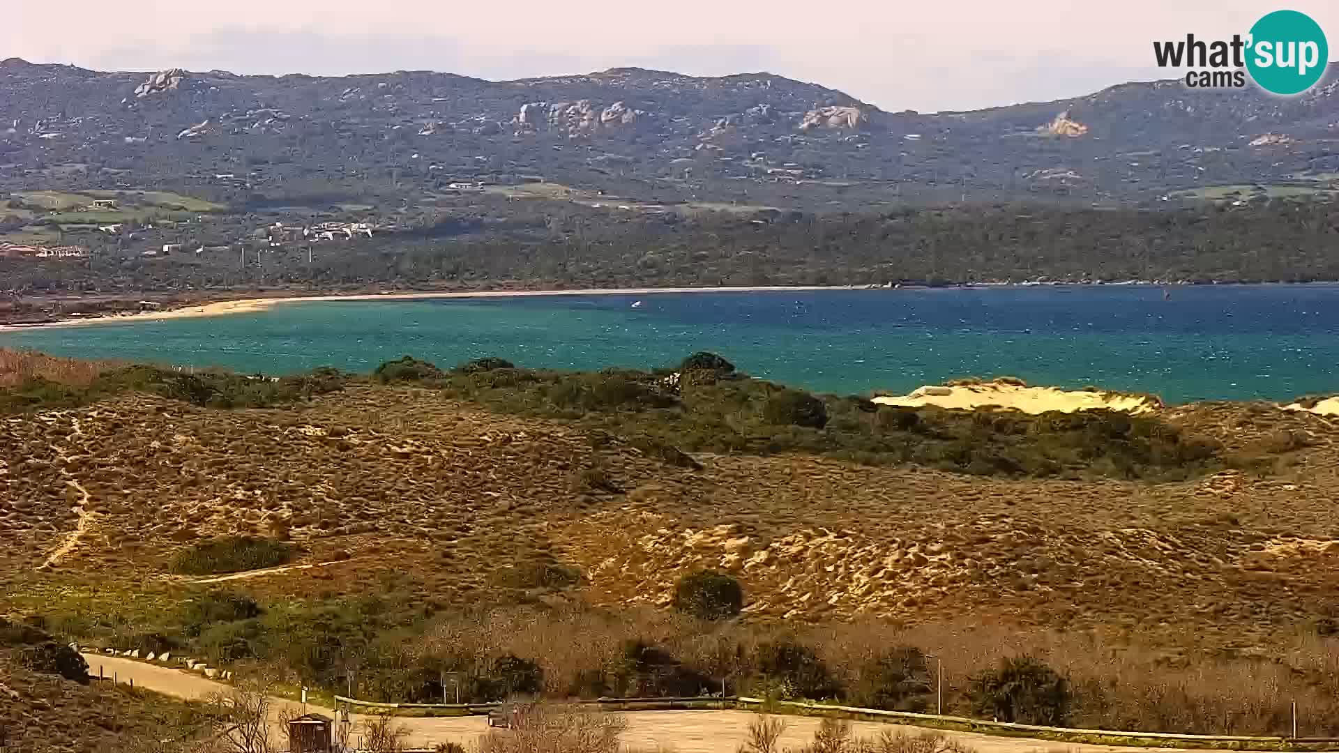 Webcam Porto Pollo le Dune | spiaggia Sardegna