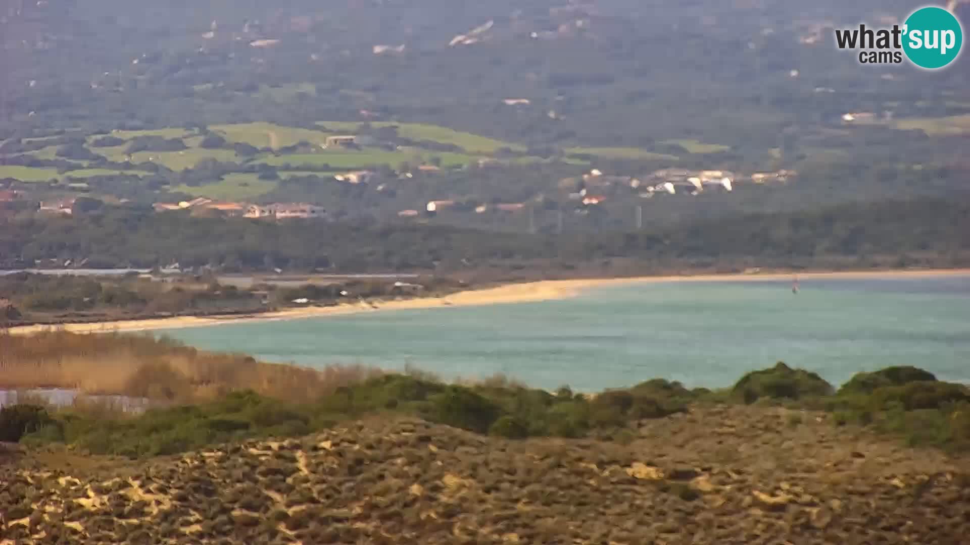 Spletna kamera plaža Porto Pollo Sardinija v živo