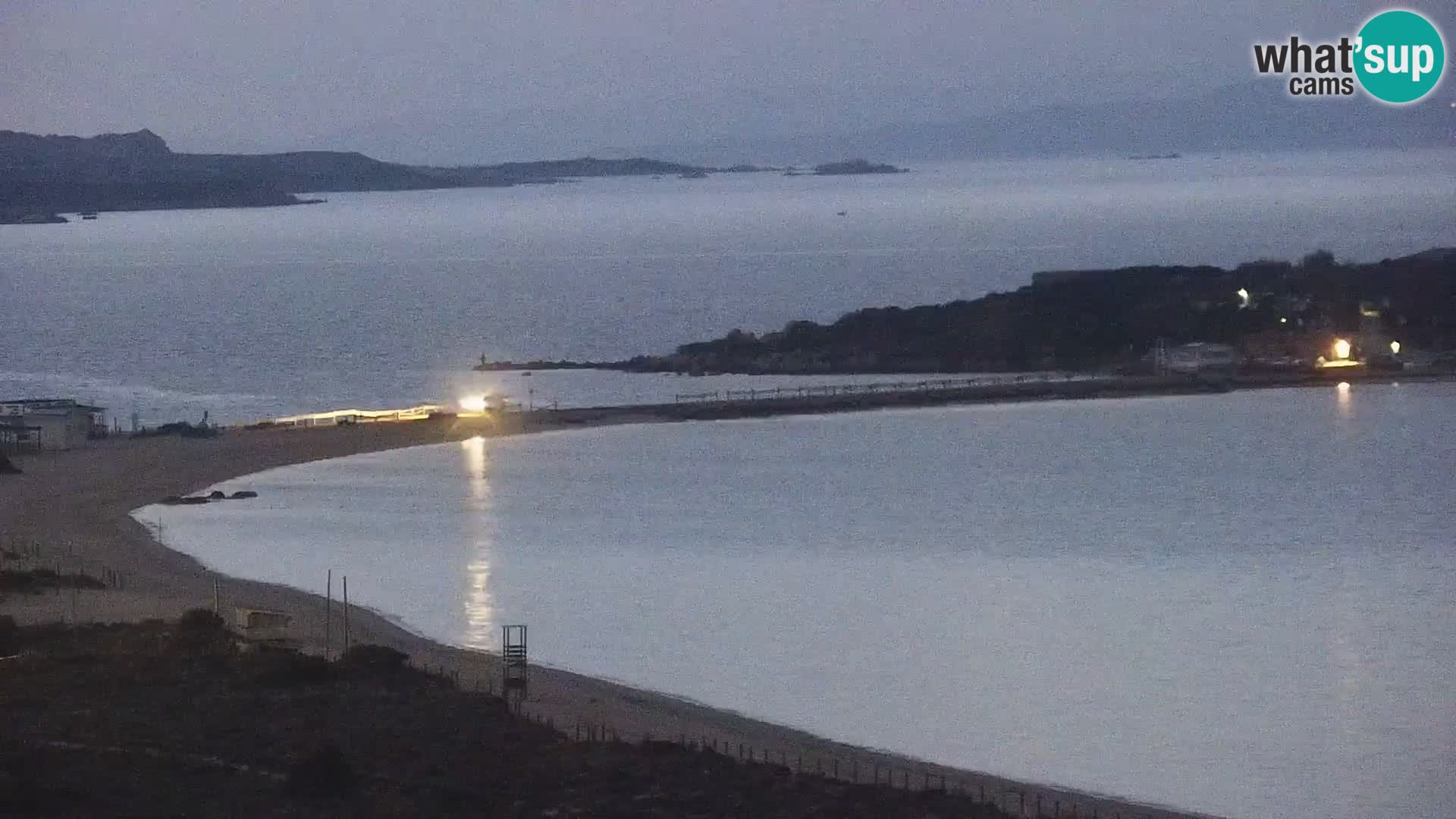 Webcam Porto Pollo le Dune | spiaggia Sardegna