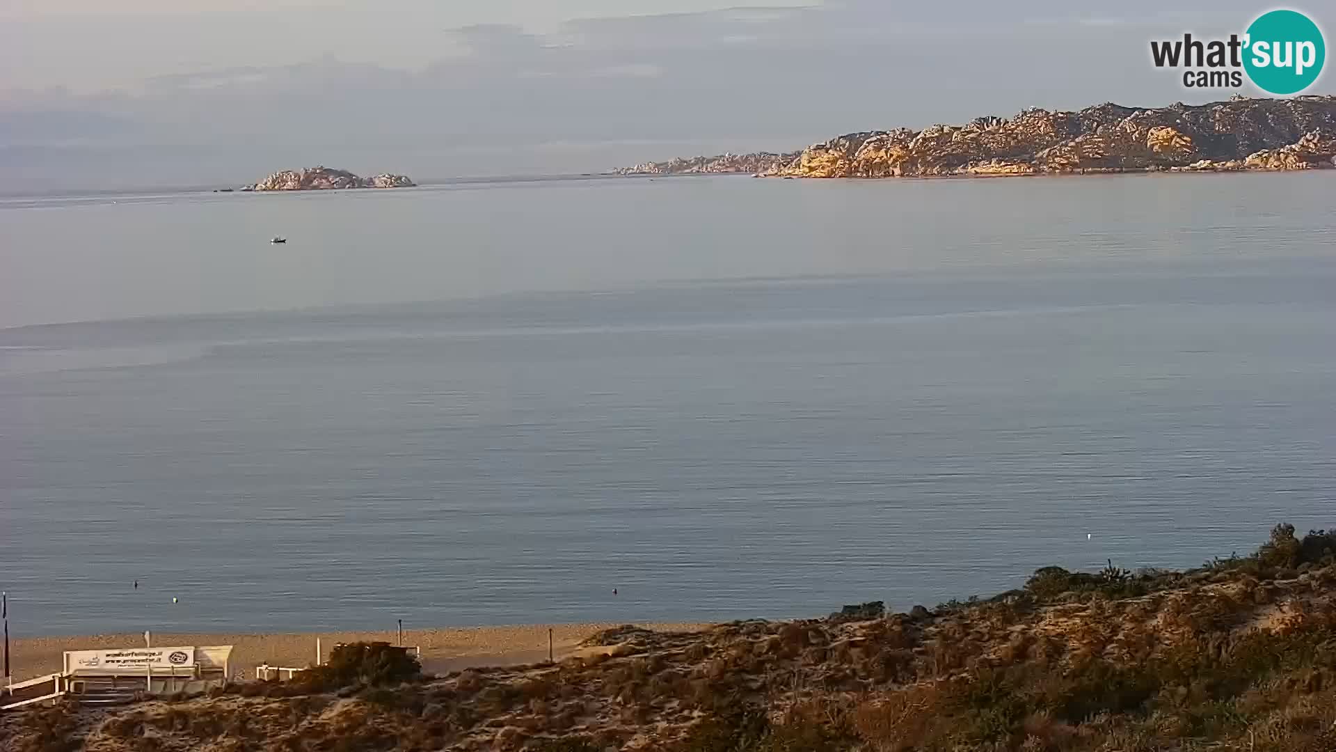 Live webcam Porto Pollo beach | Sardinia