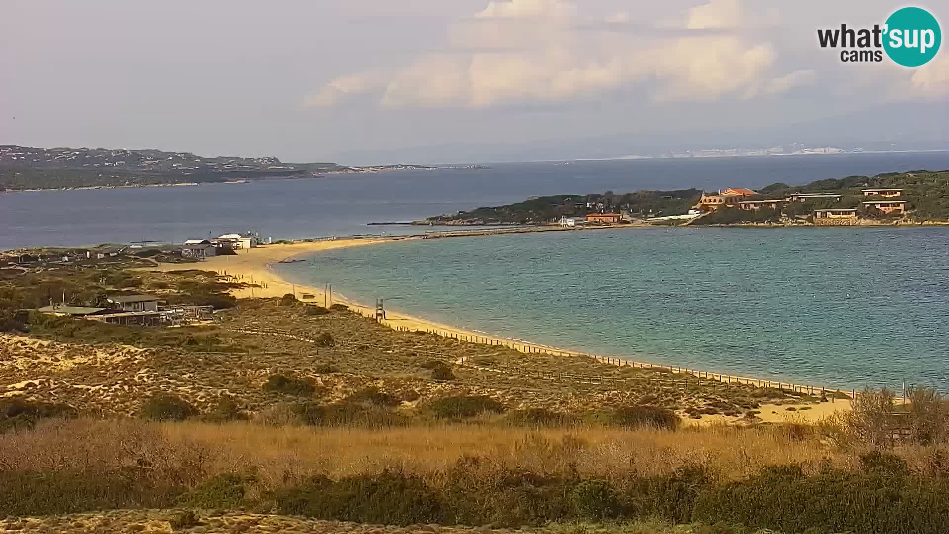 Webcam Strand Porto Pollo Sardinien live kamera