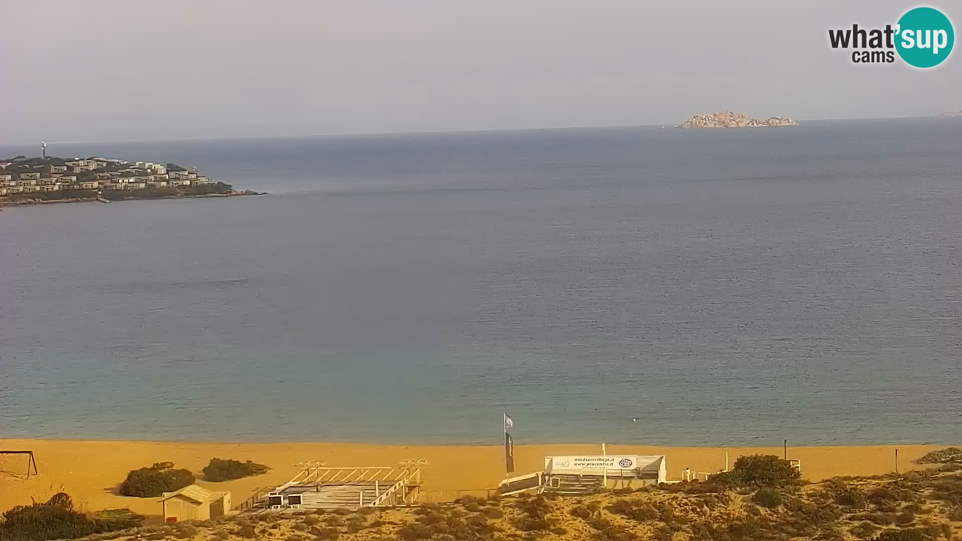 Spletna kamera plaža Porto Pollo Sardinija v živo