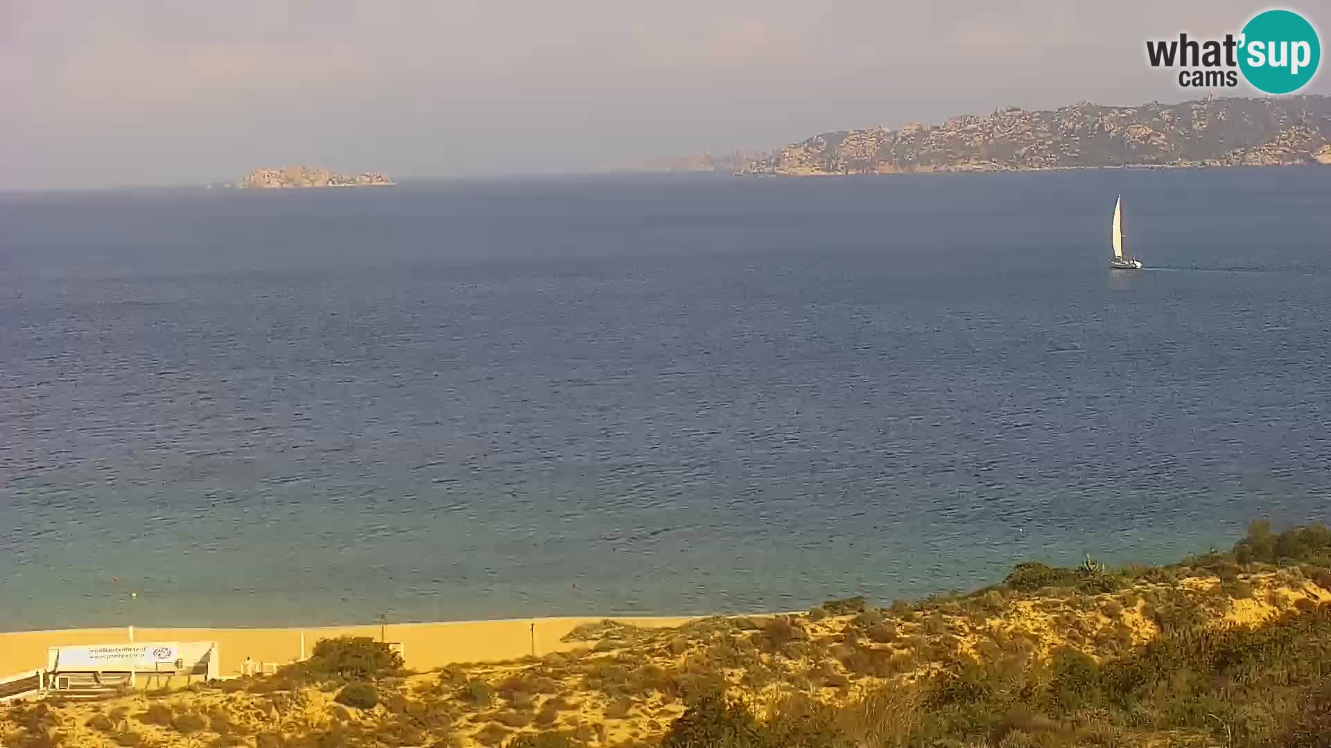 Webcam Porto Pollo le Dune | spiaggia Sardegna