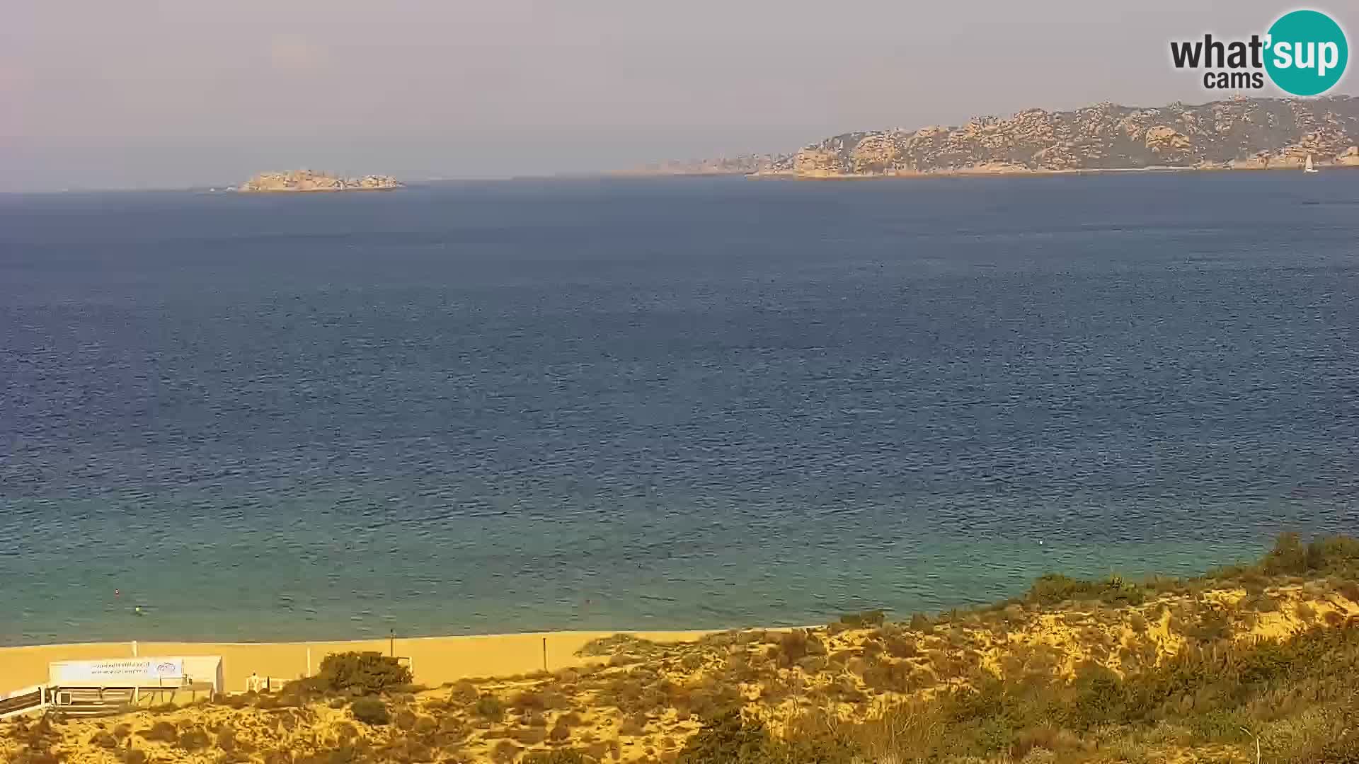 Webcam Porto Pollo le Dune | spiaggia Sardegna