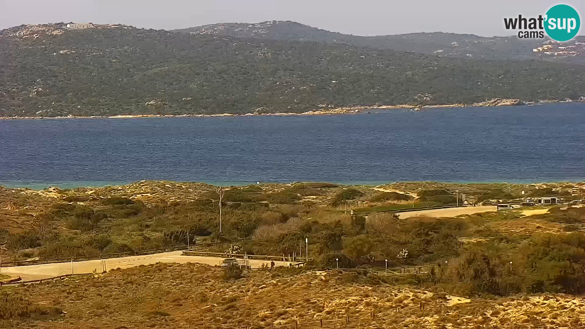 Spletna kamera plaža Porto Pollo Sardinija v živo