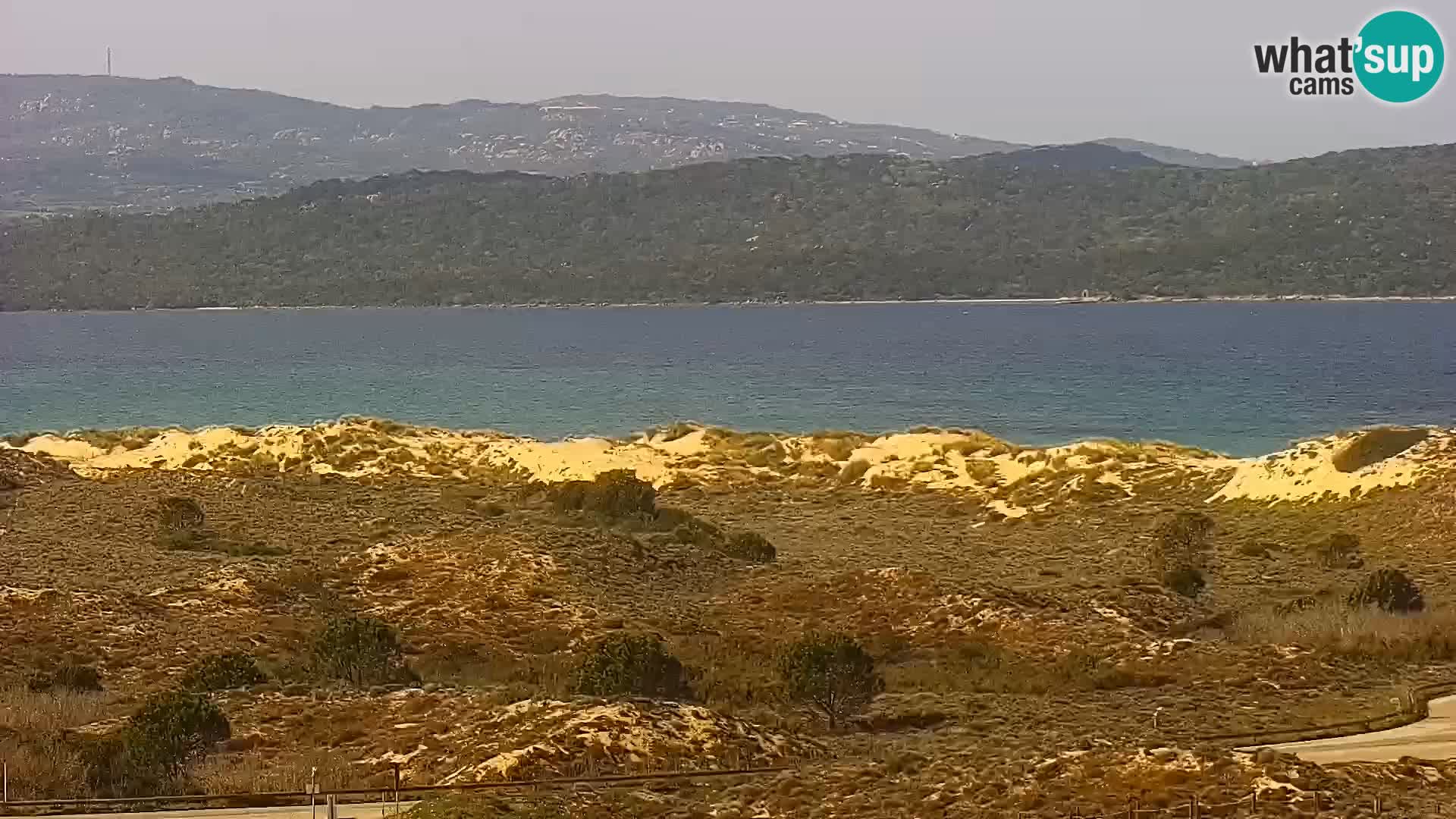 Spletna kamera plaža Porto Pollo Sardinija v živo