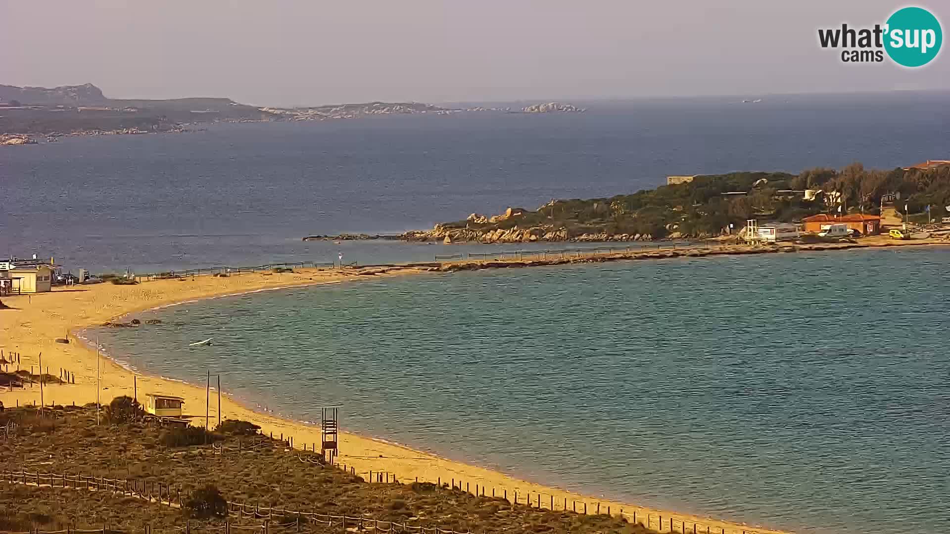 Webcam Strand Porto Pollo Sardinien live kamera